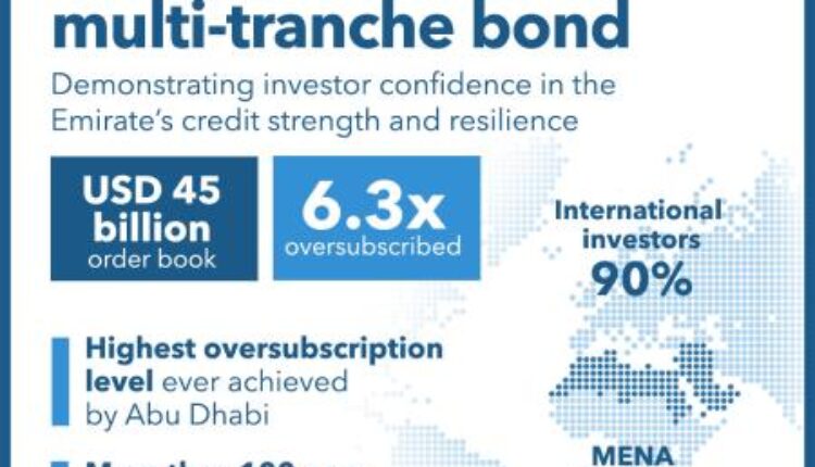 Abu Dhabi Issues $7bln In Multi-Tranche Bonds