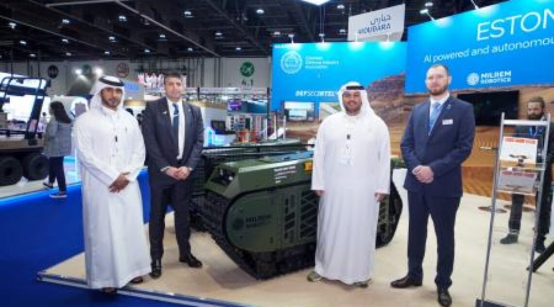 SABER Investment Company And Milrem Robotics Collaborate To Develop Unmanned Ground Systems For UAE