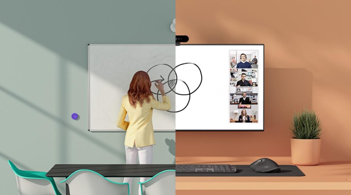 Logitech Introduces A Collaborative Whiteboard Solution For Hybrid Offices And Classrooms