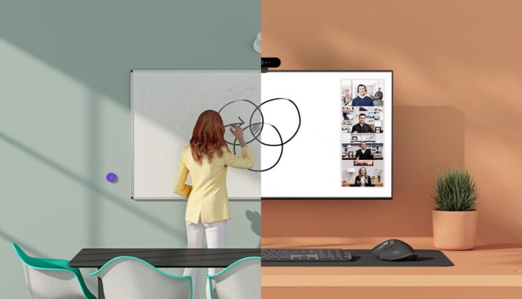 Logitech Introduces A Collaborative Whiteboard Solution For Hybrid Offices And Classrooms