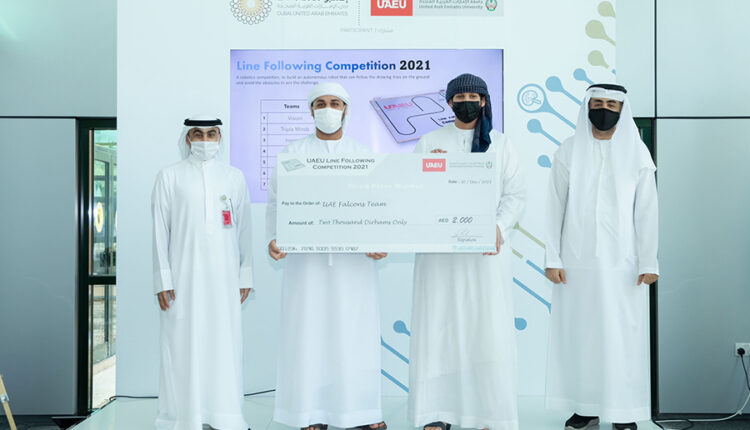 UAEU Students Actively Participate In‏ “‎‎Robotic Competition” Line Following’ In ‎Google Innovation Hub At SIP