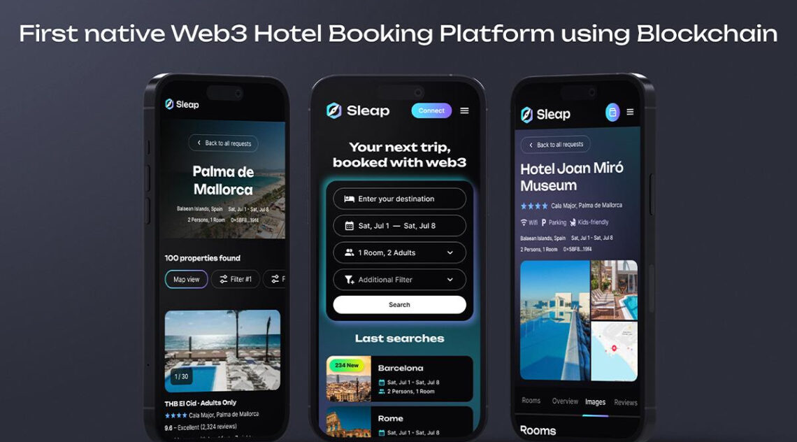 Sleap.Io Launches World’s First Web3 Hotel Booking Platform