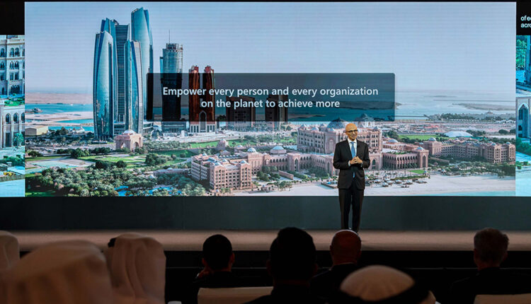 Microsoft Chairman And CEO Satya Nadella Visits UAE, Highlights AI Innovation That Is Transforming The Country’s Economy