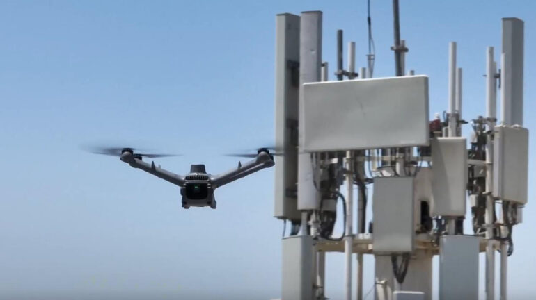 e& UAE Revolutionises Telecom Tower Inspections With AI-Powered Drones