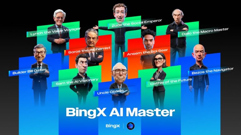 BingX AI Master Hits 1 Million Early Users, Expanding With 10 New AI Personas