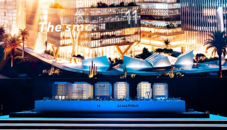 The Project Spans 3.5 Million sq ft Al Marwan Developments Launches “District 11”, The UAE’s First AI-Designed Business Complex