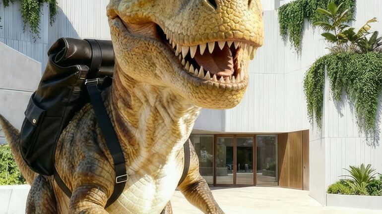 67-Million-Year-Old T. Rex Becomes First “AI-ncient Influencer” For Natural History Museum Launch