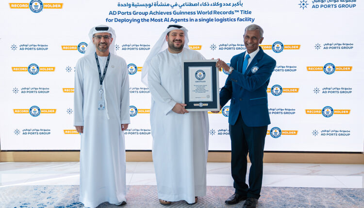 AD Ports Group Achieves Guinness World Records™ Title For Deploying The Most AI Agents In A Single Logistics Facility