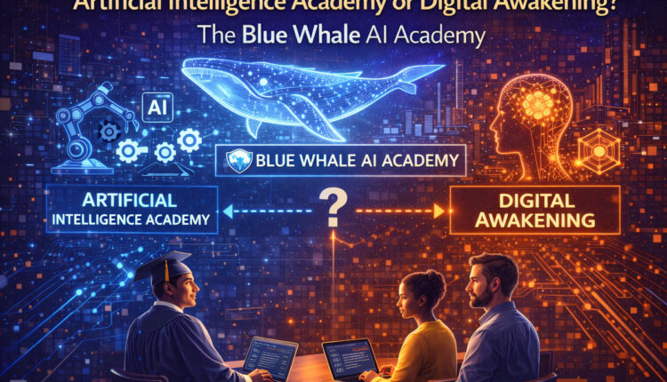 Artificial Intelligence Academy or Digital Awakening? TheBlueWhale AI Academy