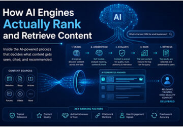 How AI Engines Actually Rank And Retrieve Content