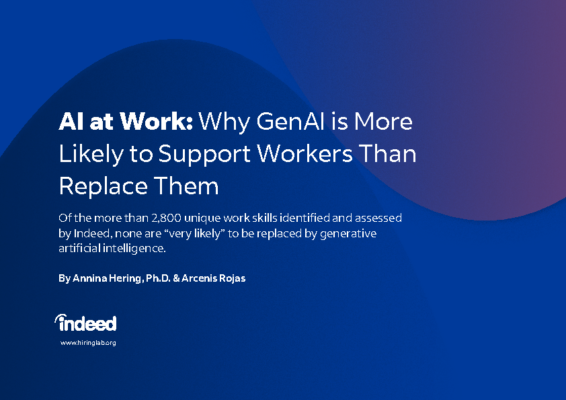 AI at Work Why GenAI Is More Likely To Support Workers