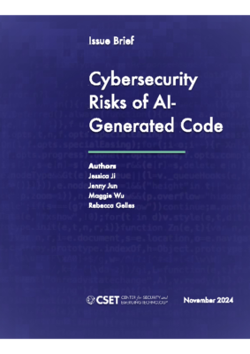 Cybersecurity Risks of AI Generated Code