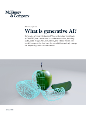 What is generative AI?