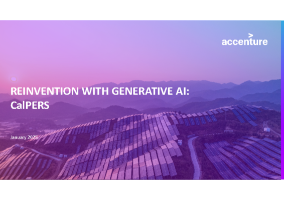 REINVENTION WITH GENERATIVE AI